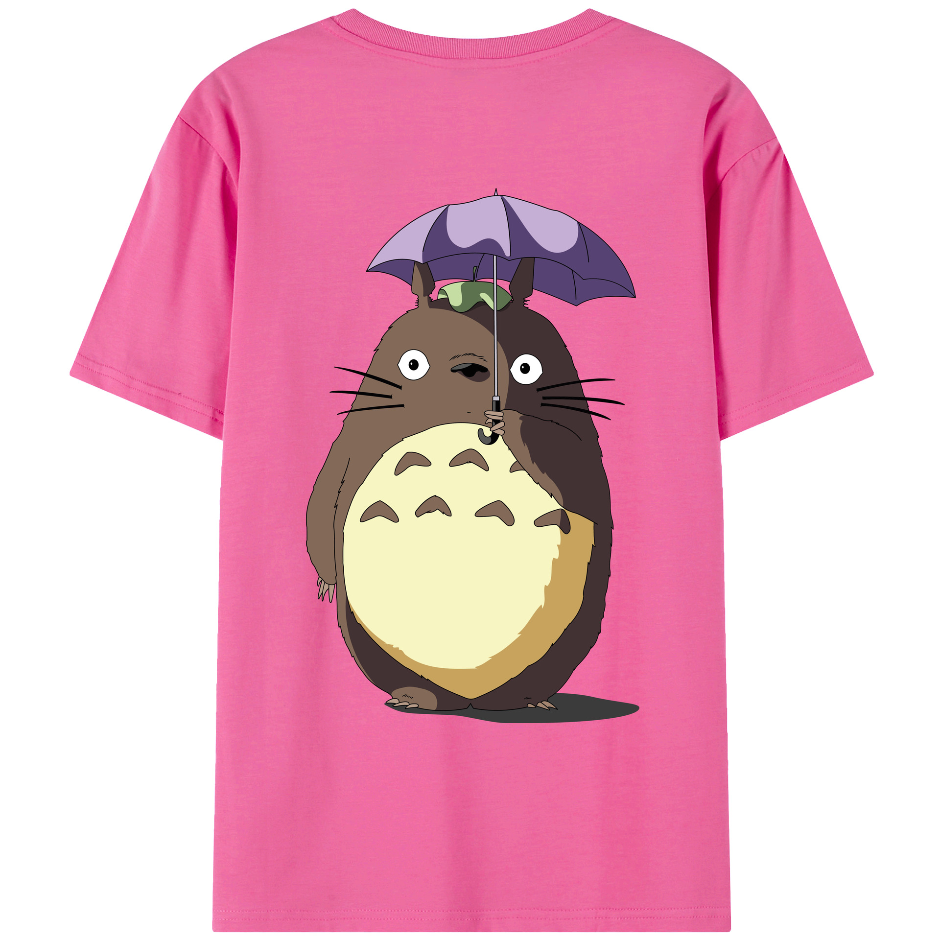 （画像用） となりのトトロ 草壁メイ 草壁サツキ My Neighbor Totoro Satsuki Kusakabe Mei Kusakabe レディース半袖Tシャツ(バックプリント)
